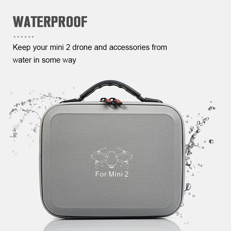 STARTRC Portable Carrying Case for DJI Mini 2 Drone RC-N1 Remote Controller and Extra Batteries Storage Bag drone Accessories