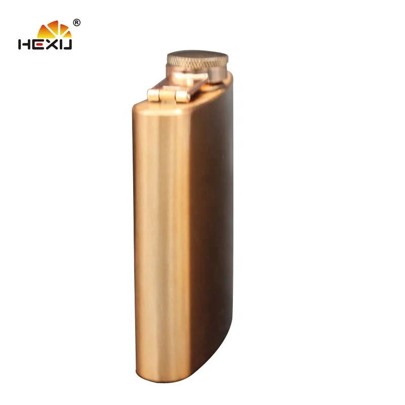 Promotional Standard Size 7oz Stainless Steel Drinking Liquor Rose Gold Hip Flask
