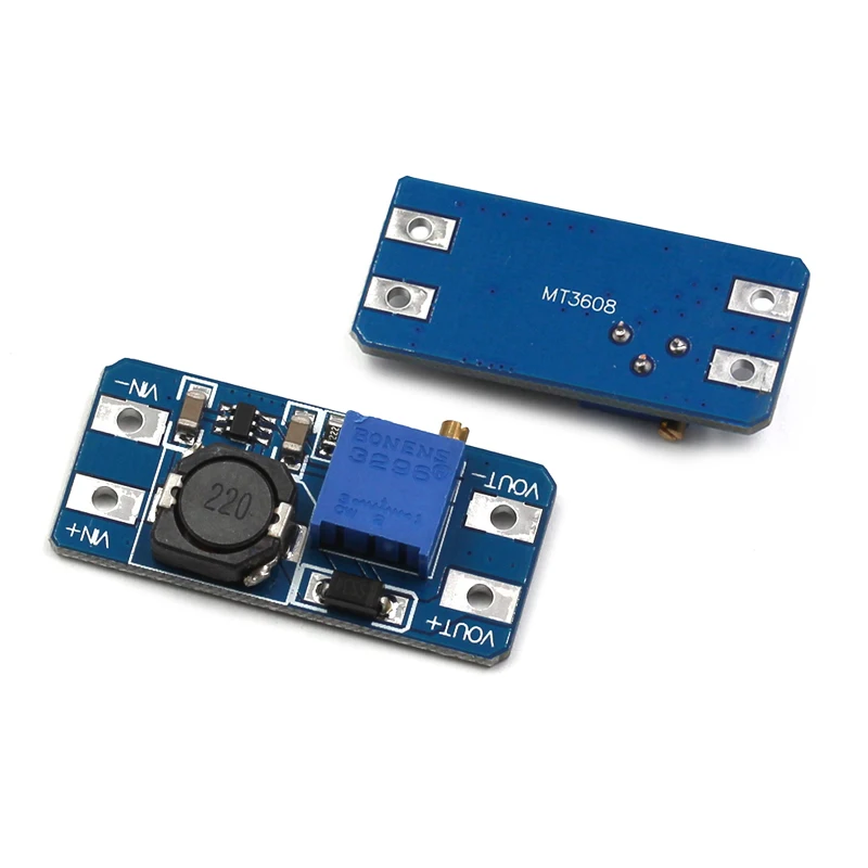 Power Supply Booster Module 12V Electronic Component Boards Micro Interface 2A DC DC Adjustable Step Down Power Control Module