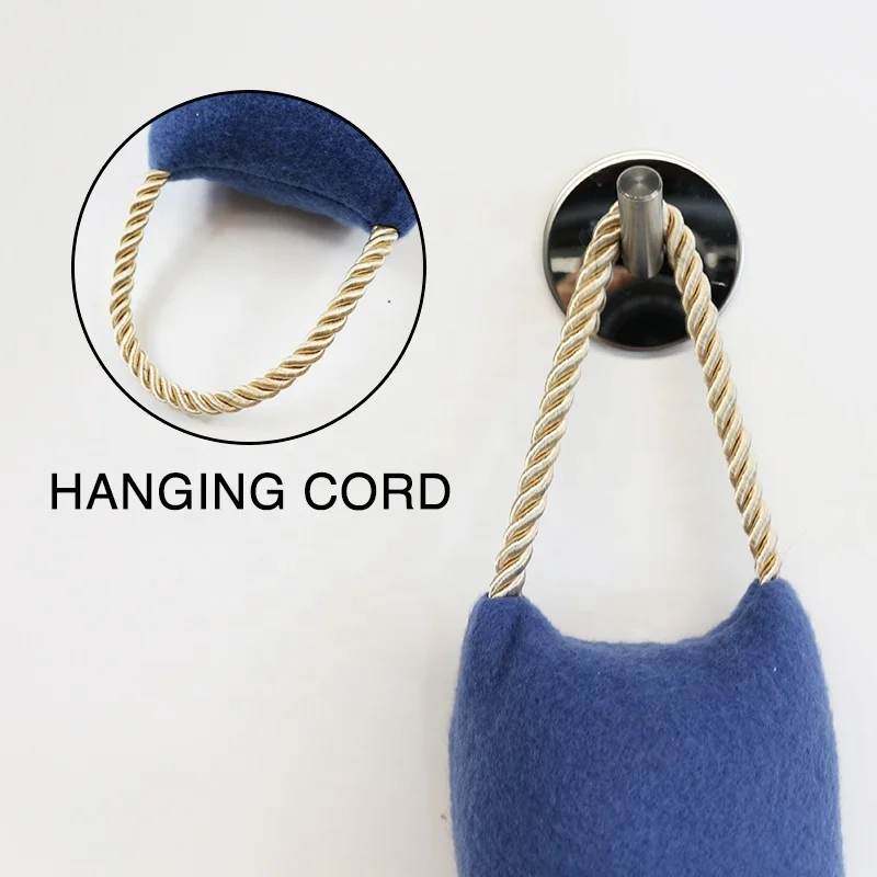 Door Draft Stopper 31 inches Heavy Duty Noise and Air Blocker Energy Saving Under Door Guard Fabric Under Door Draft Stopper