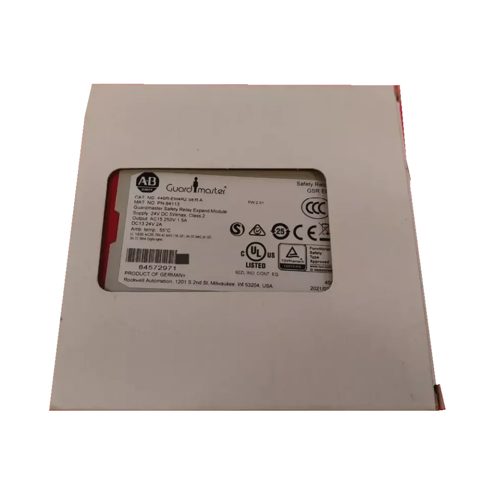 AB IN stock Factory sealed New 100% Original industrial automation Safety Relay 440R-EM4R2D