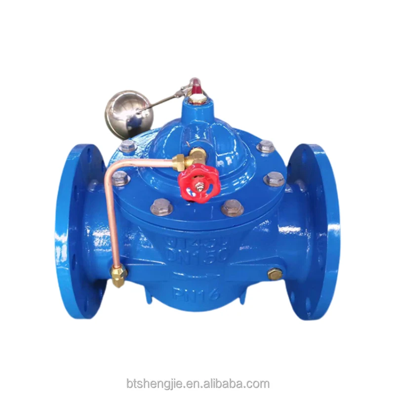Flange Connection Diaphragm Type 100X Automatic Remote Ball Float Control Valve