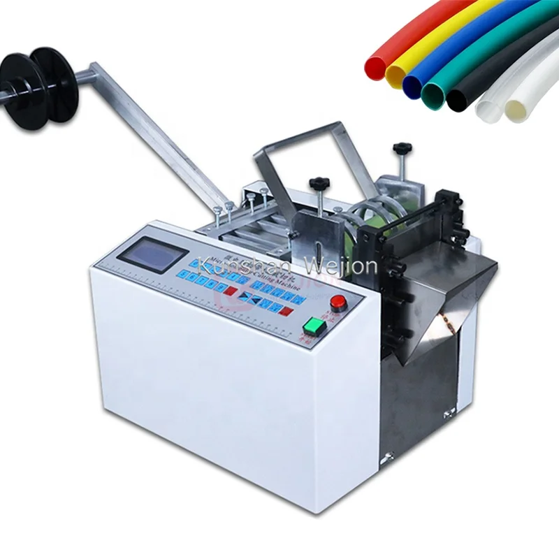 2461 Multifunction Nonwovens fabric ribbon cutting machine/pipe tube cutting machine/wire cable cutting machine