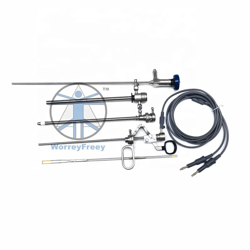 Urology equipment bipolar resectoscope set China endoscope  compatible with Germanybrand resetoscope