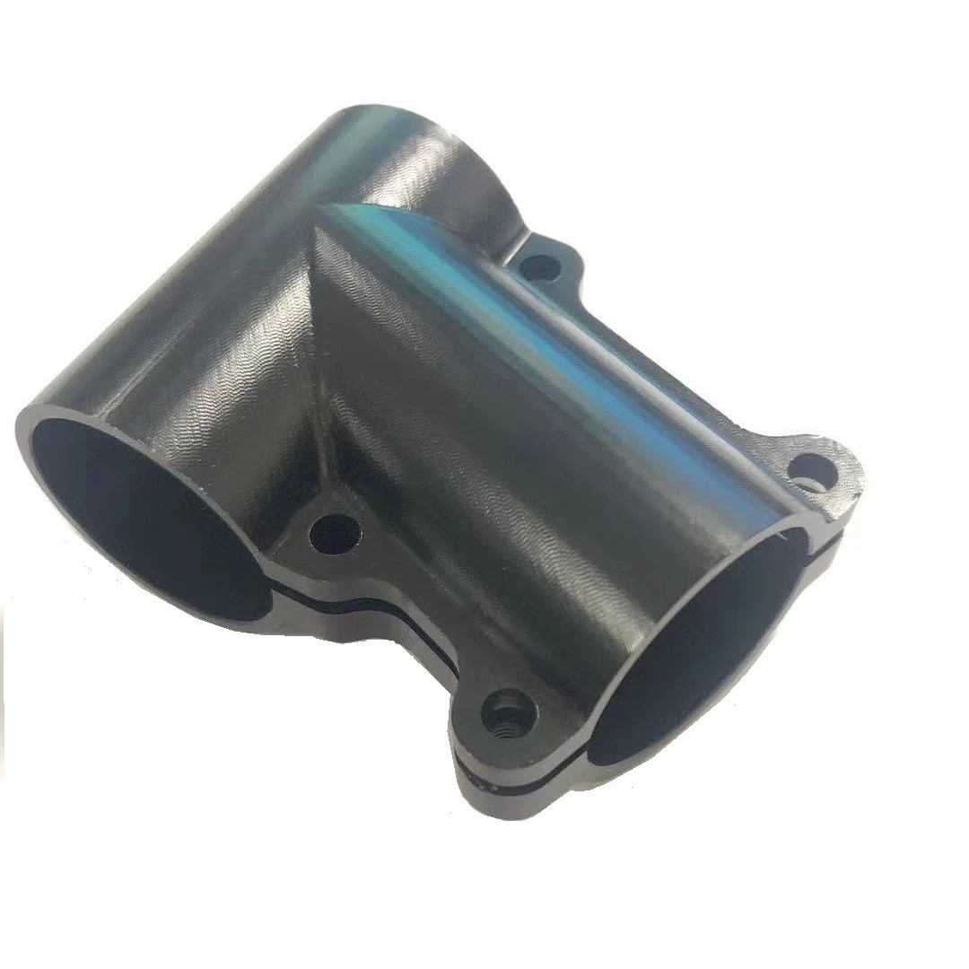 Agricultural Plant Protection UAV Foot Frame 20 Degrees Oblique Tee 20mm 25mm 30mm CNC Aluminum Alloy Accessories