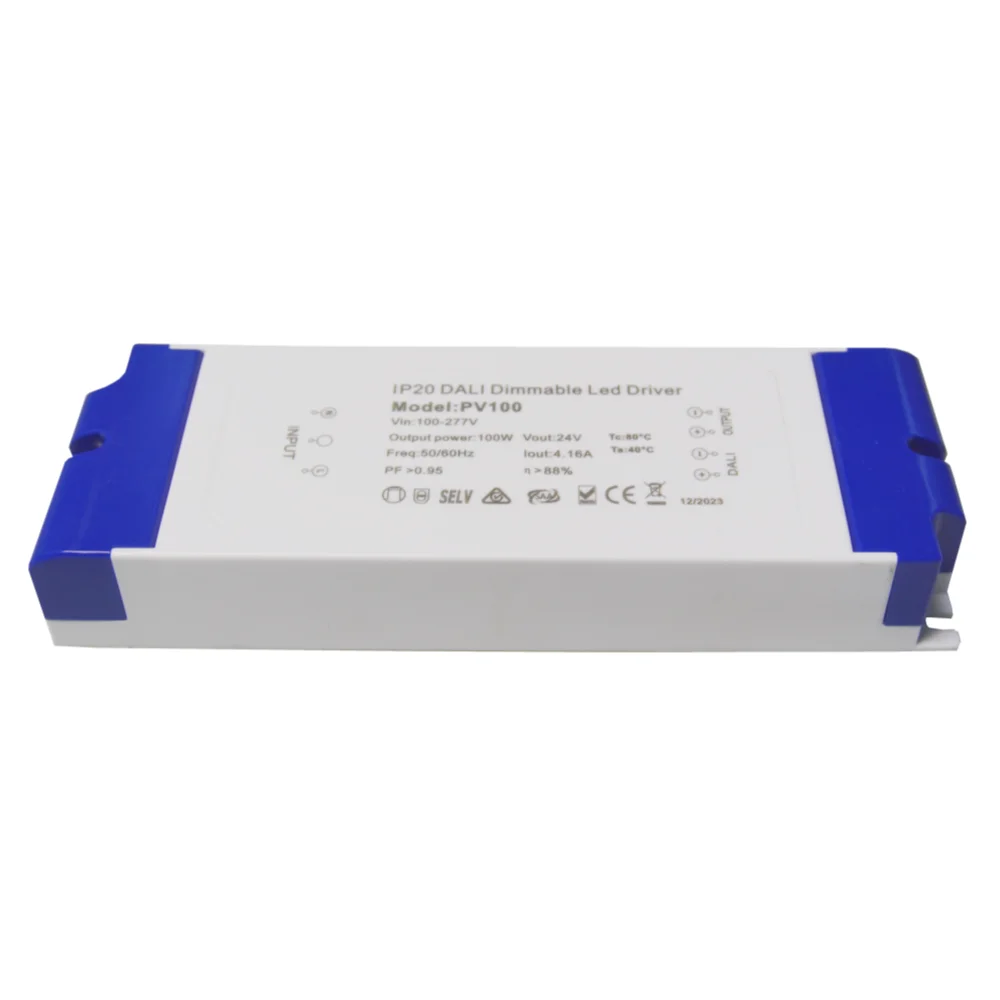 15W dali dimmable constant voltage led driver more 20W 30W 60W 80W 100W dali dimmable constant voltage led driver