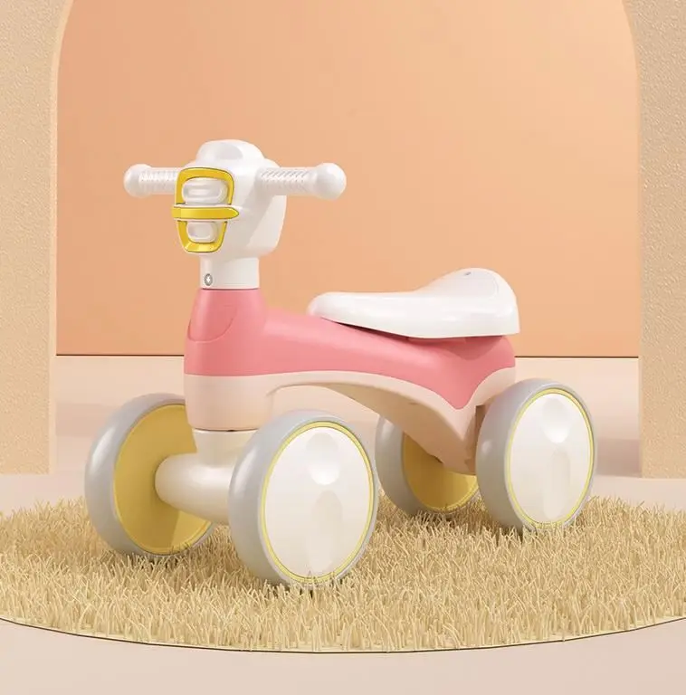 2022 Wholesale Low Price Flashing Light  Multi Music  Baby Walking Balance Bike with Bubble