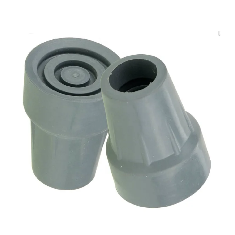 Custom non-slip chair leg crutch protective sleeve feet walking stick rubber tip