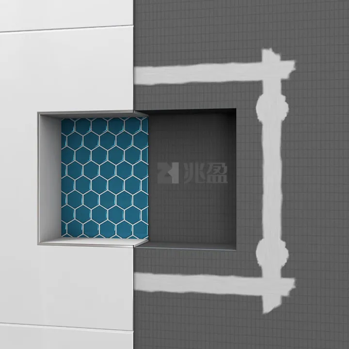 6mm Polystyrene Sandwich Wall Panels Rigid Foam XPS Tile Backer Waterproof Cement Composite Board for Bathroom Applications