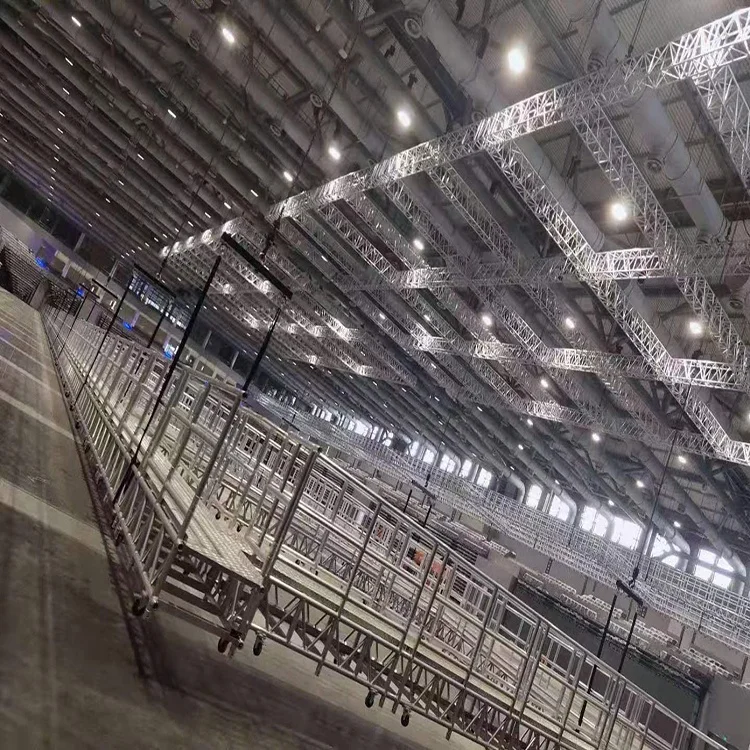 Сверхпрочная ферма G7652, алюминиевая ферма, сценическое освещение, подходит для выставочных залов, торговой ярмарки, театрального строительства