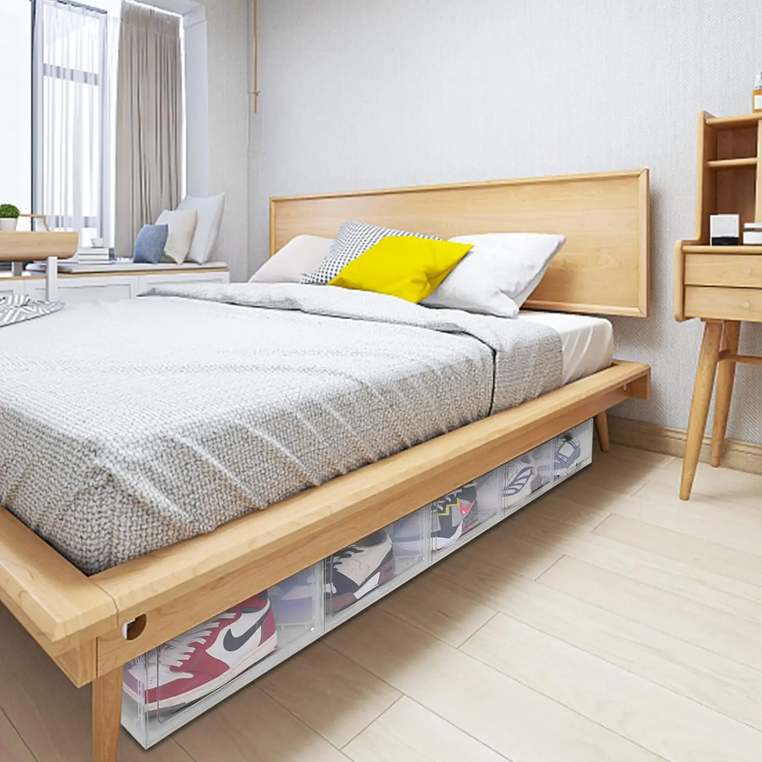 qt rotating rice dispenser shoe boxes food storage  shoe box storage onlye price shoe container storage box clear xl size 16