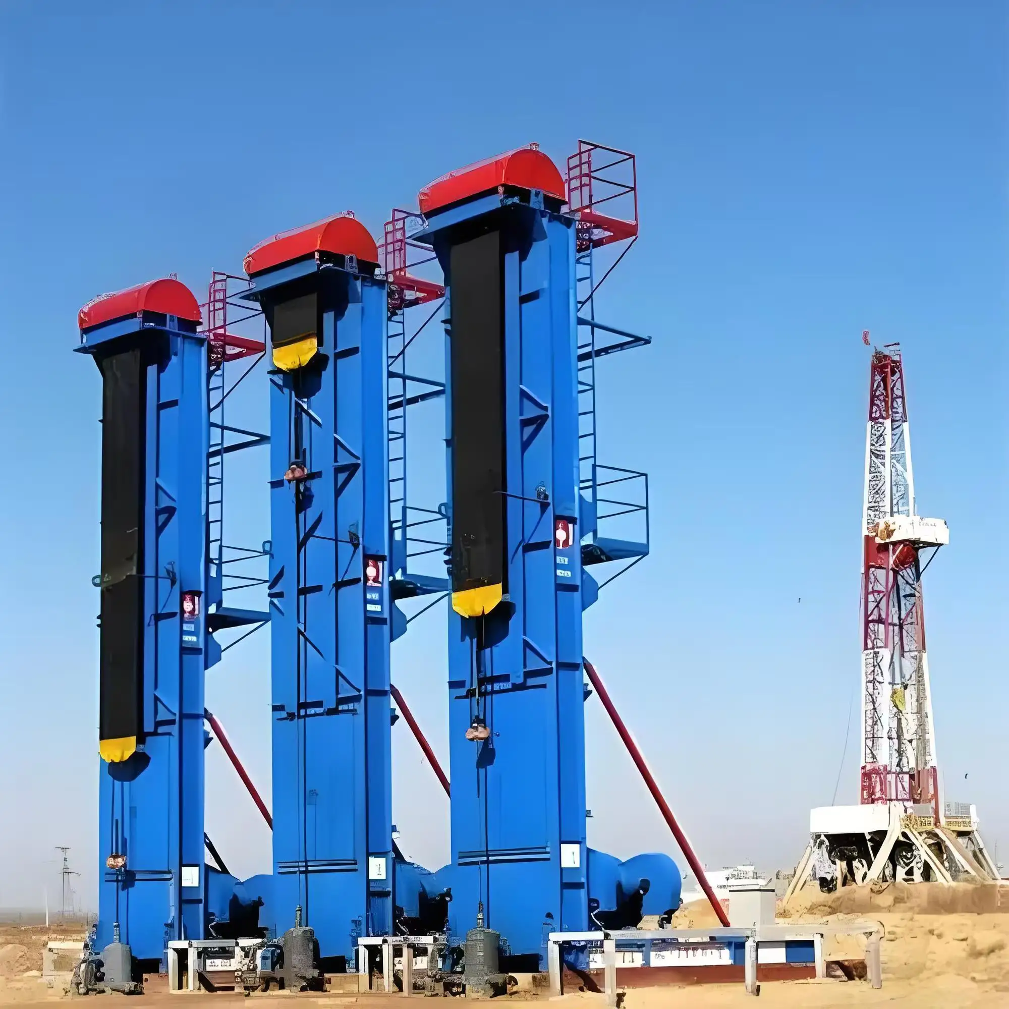 380V 220V APl Spec 1lE Belt Pumping Unit for for Heavy Oil Well