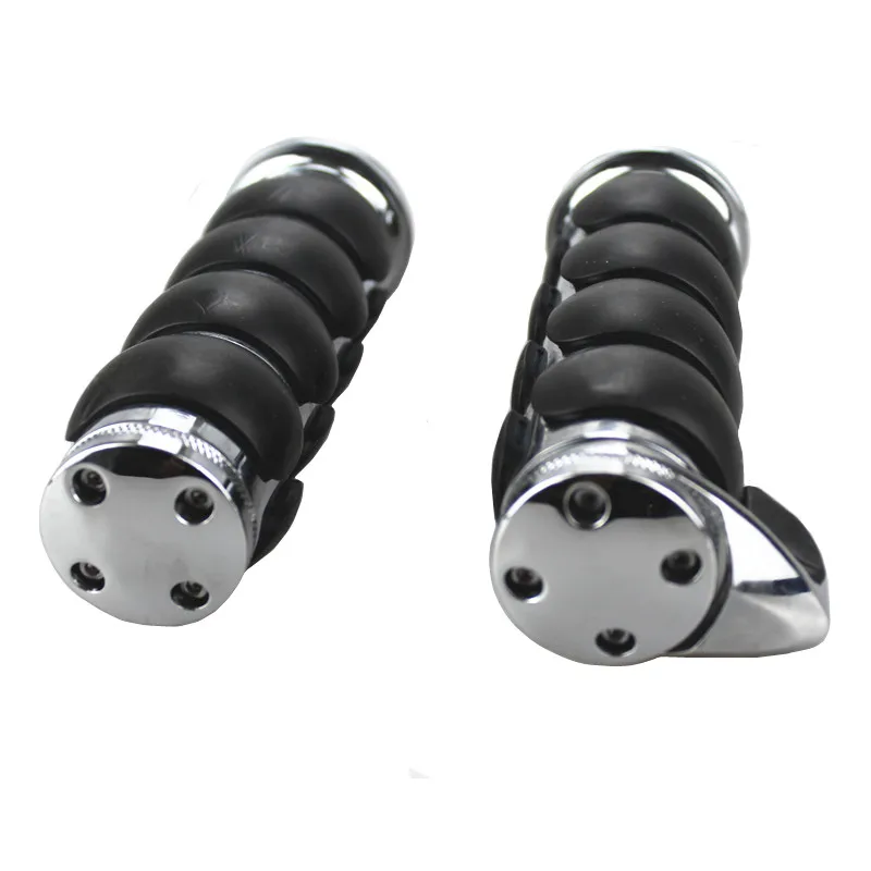 Universal 22/25mm Motorcycle Handlebar Grips Cafe Racer Handle bar Throttle Boss Hand Dual Sport