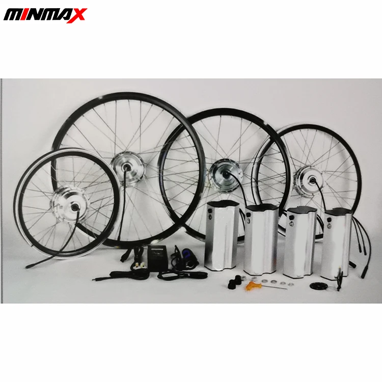 MINMAX  electric bike conversion kit,Includes a battery pack for converting bicycles into electric bike sets