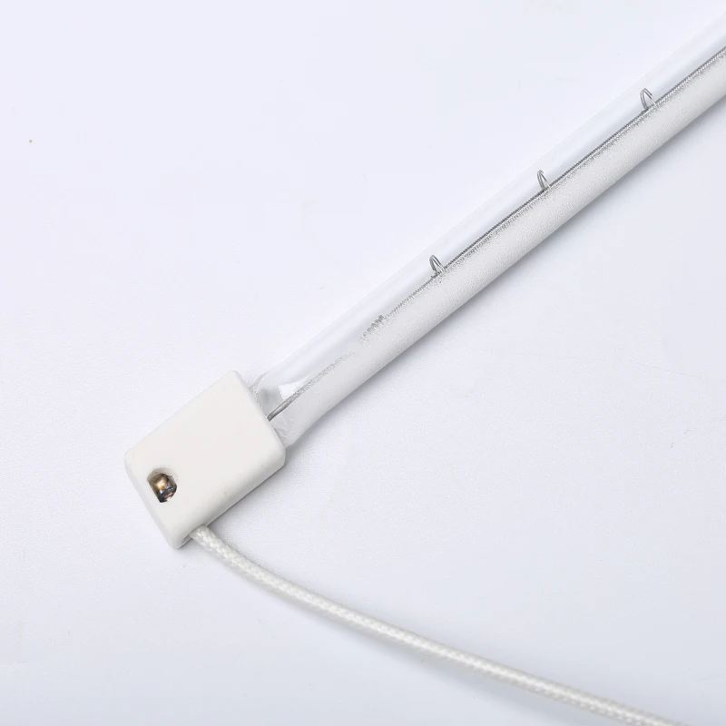 half white infrared heating lamp ir tube 1000W