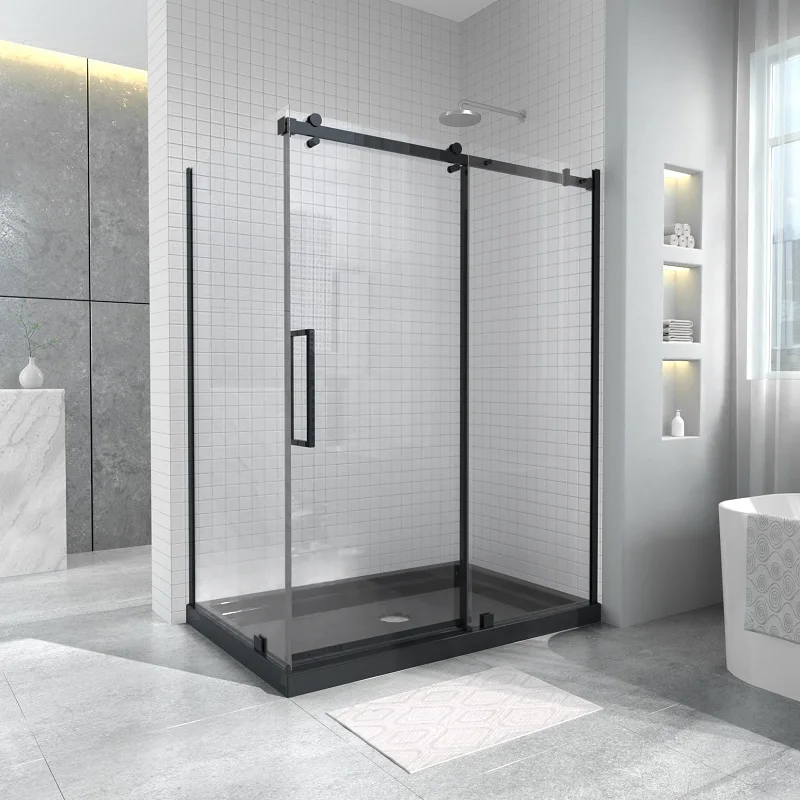 High Quality European Style Solid Surface Anti-Slip Shower Pan Waterproof Acrylic Shower Tray