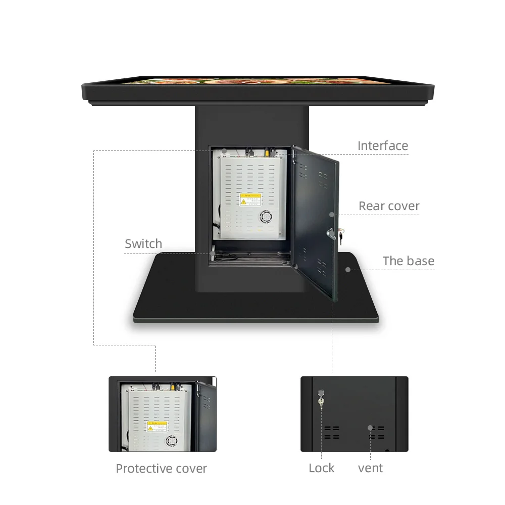 Kids Android Interactive Touch Screen Coffee Table