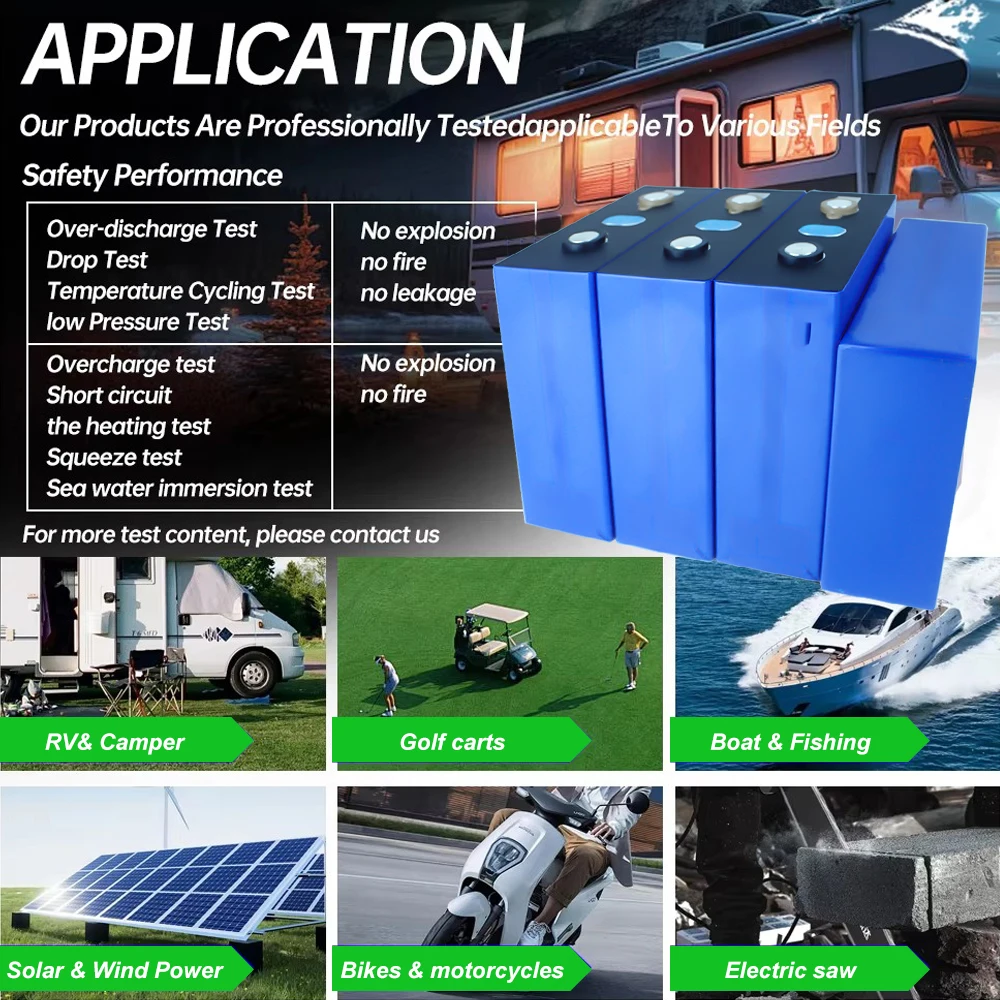 New Stock rechargeable lithium ion batteries Deligreen new lithium battery electric tricycle batterie lithium 3.2 v 200ah/280ah