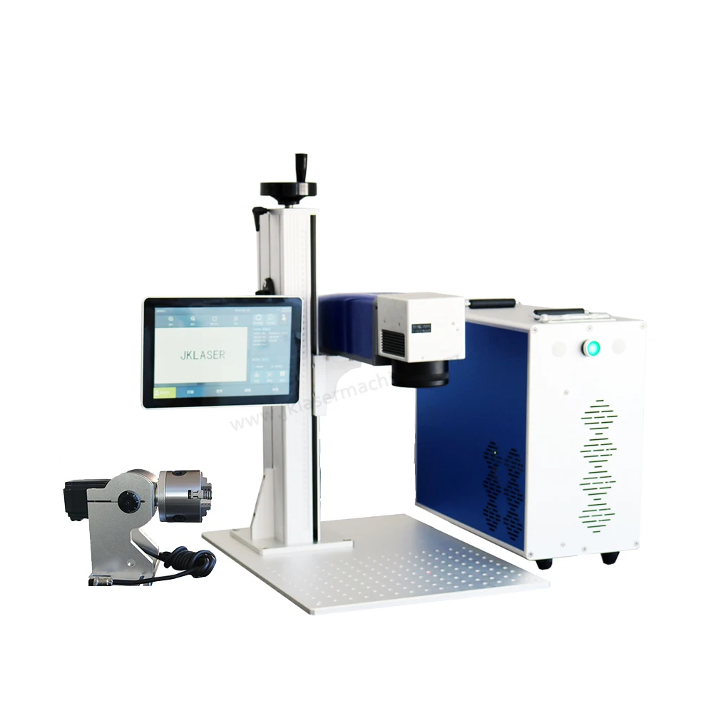 20w 30w fiber laser engraver new marking machine for small business jewelry and gun firearms industry engraving