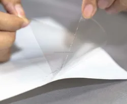 L&B Double Sided Adhesive cold lamination PVC  Film Tape For Photo cover on Album ,Frame