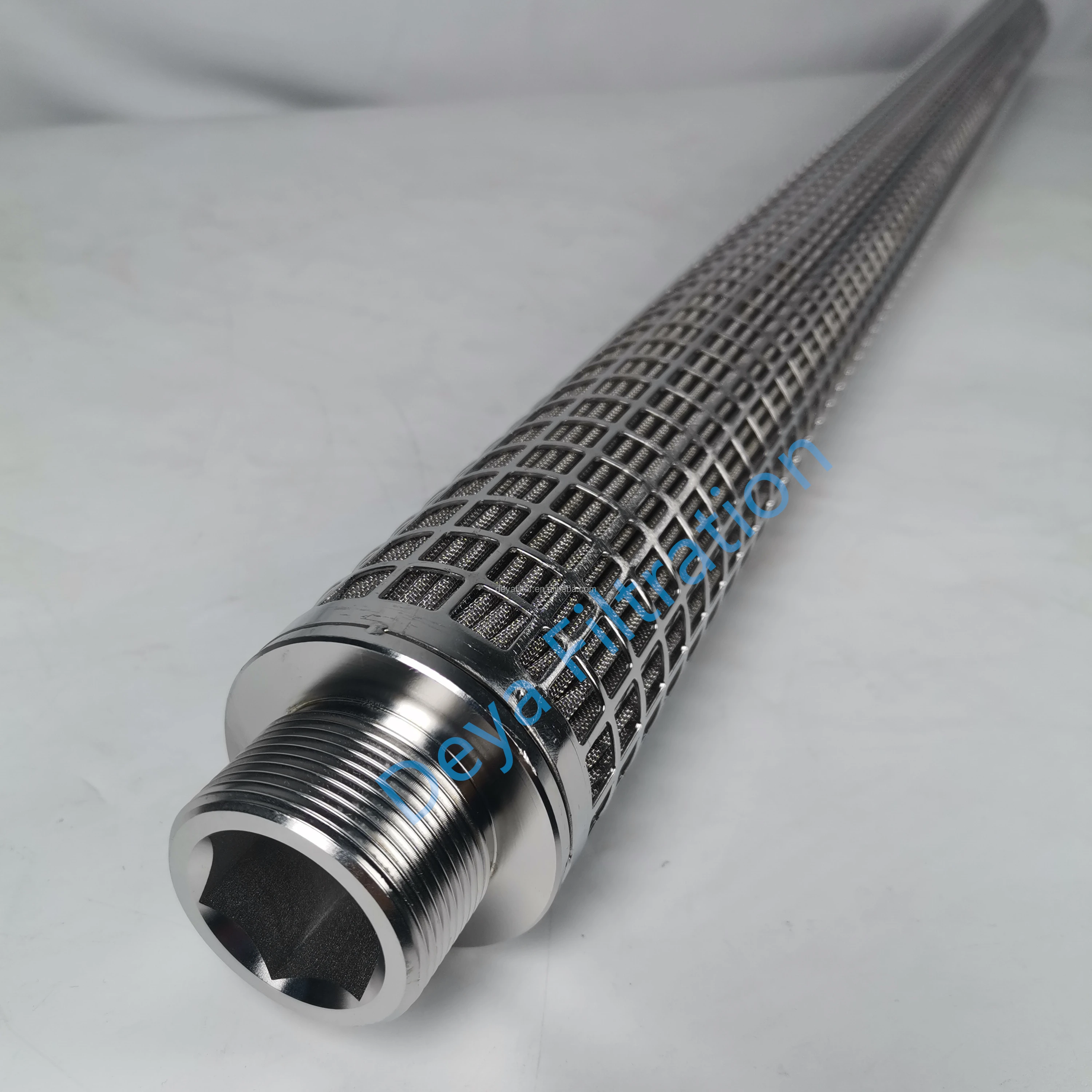 20 microns metal  pleated candle filter element for Fuji duplex polymer filter system