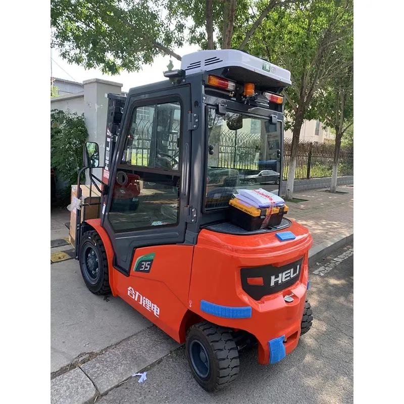 New Mini Electric Forklift Truck with Hydraulic Lift Lithium Light Counter Balance 4 Wheels Competitive Electric Forklift Price