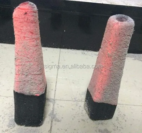 Original white ash smokeless new green panda bamboo charcoal shisha