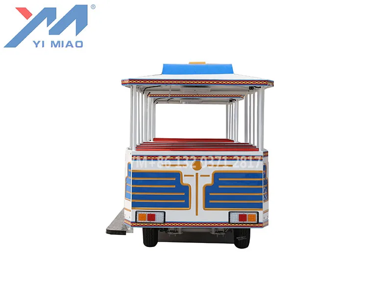 2024 Amusement park cartoon electric mini trackless children train carriage