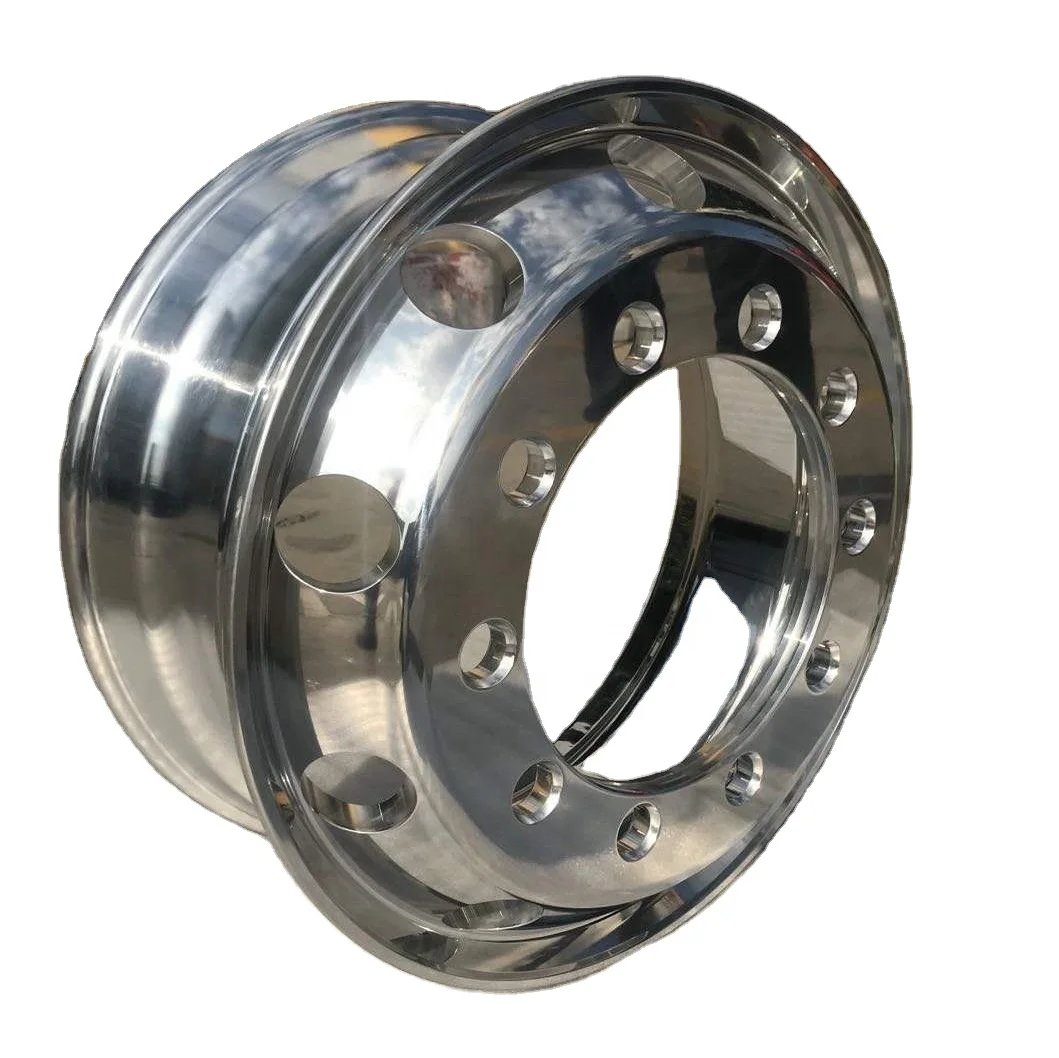 Завод-Производитель, различные мощные шины для тяжелых грузовиков 22,5x8,25, колесный обод из алюминиевой стали ISO/TS16949, 24 часа, серебро 22,5X8,25