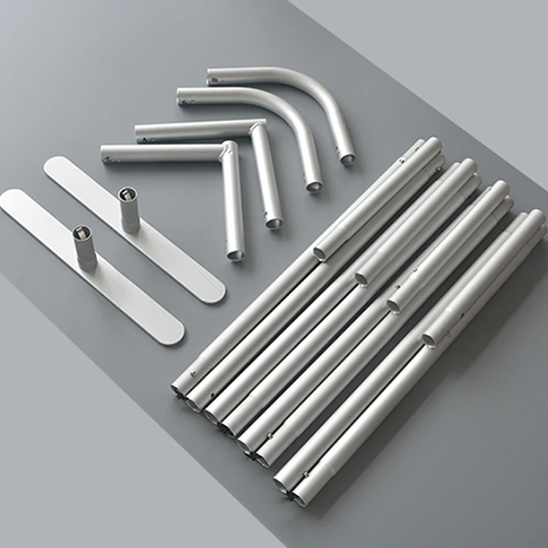 Exhibition Event Background Wall Standard Exhibit Equipment Booth Aluminum Table Display Stand Oval Pop Up With Product Cutout