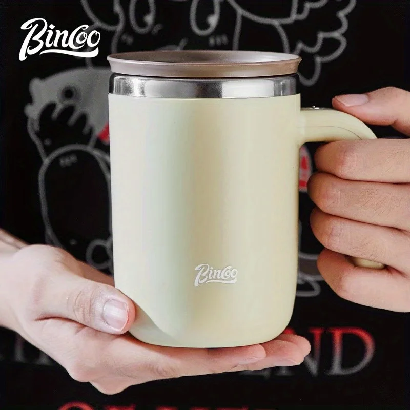 Stainless Steel Automatic mixing cup Coffee Mugs Modern Double Wall Vacuum Oem Portable 380ml usb charge Travel Coffee Mugs