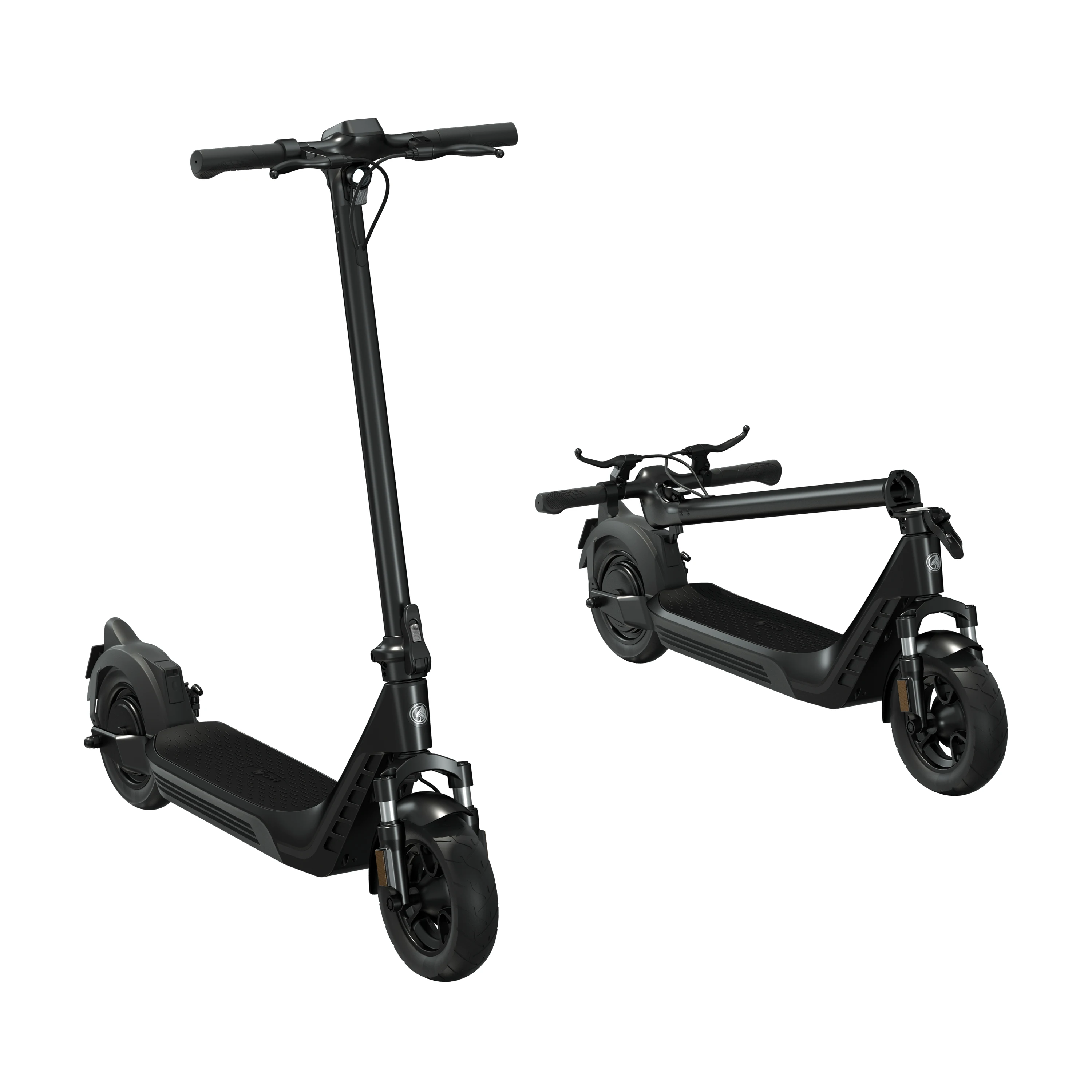 2021H&O New Design H20 Escooter 10 Inch Tire 350W Trotinette Electrique Dual Suspension Disc Brake Foldable Electric Scooter