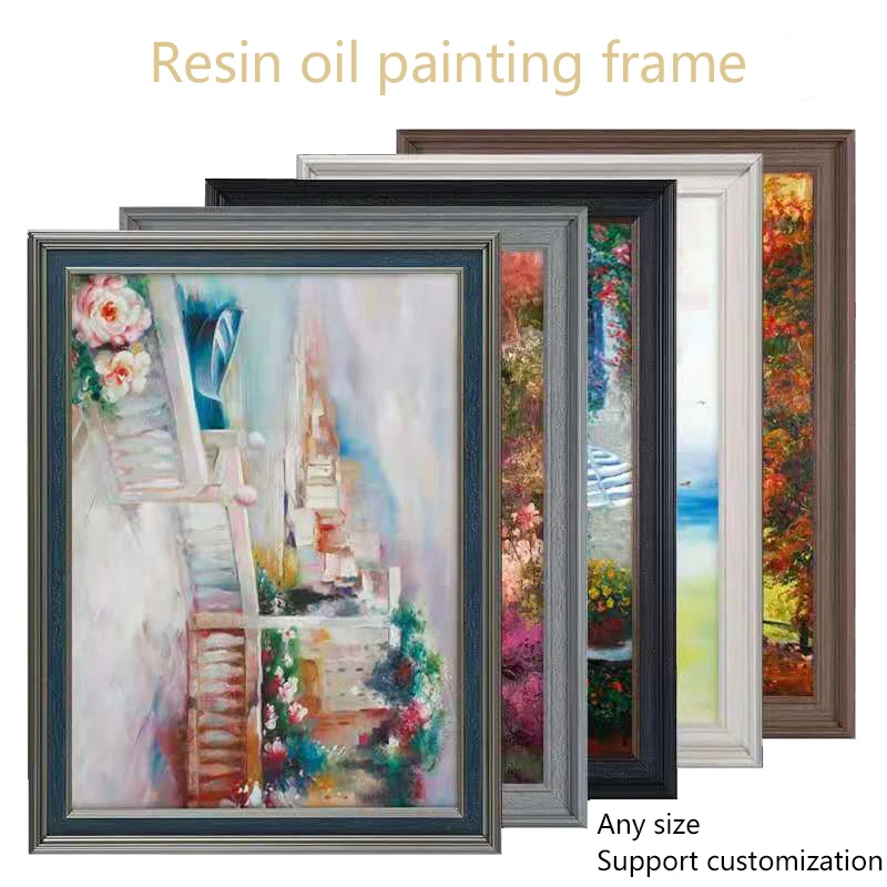 Customized Easy Installation European Style Oil Painting Picture Frame