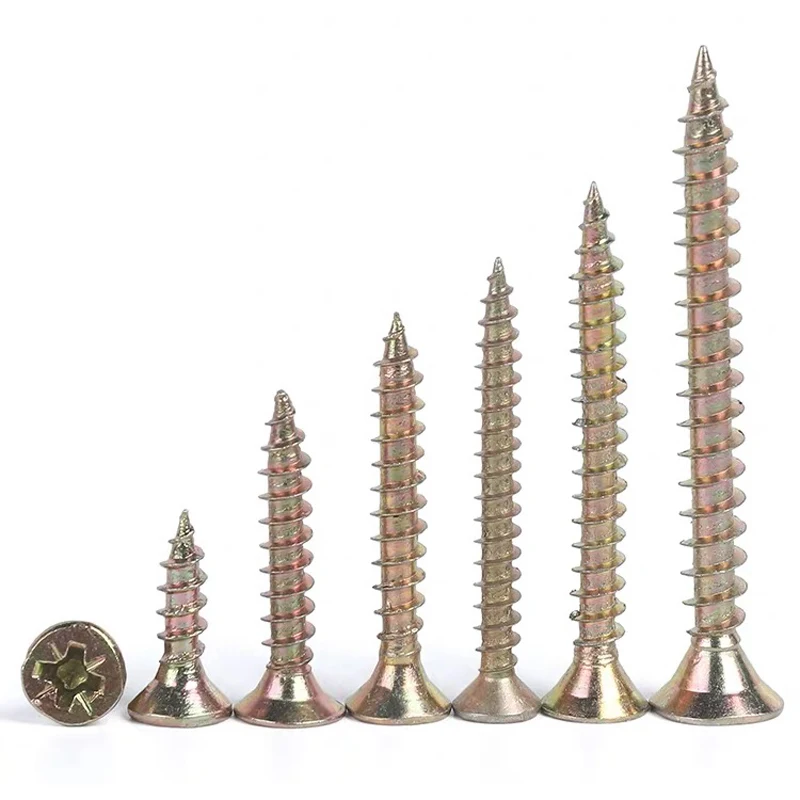 Chipboard small wood screws best screws for plywood sheet metal screws zinc in wood DIN7505