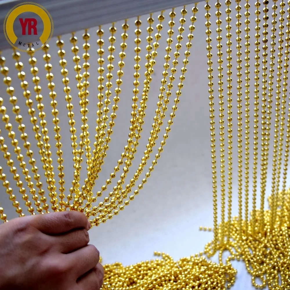 wholesale cheap gold beaded curtains