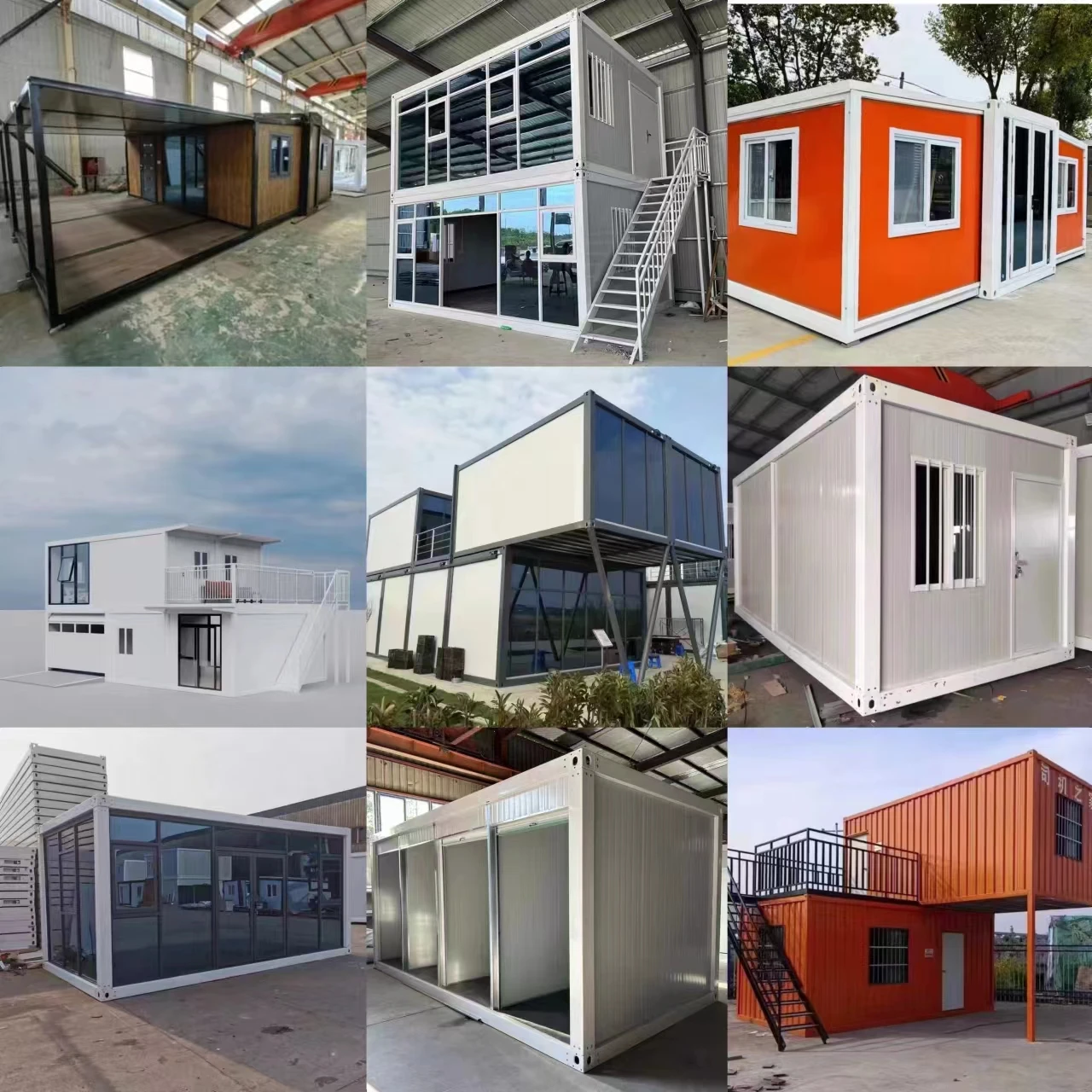 Low Price Prefabricated Container House Expandable Quick-Installation Luxury Flexible-Layout Mobile House