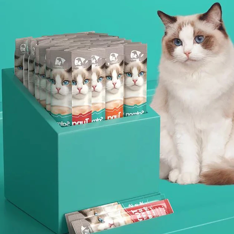 Закуски для кошек в полоску, 15 г, жидкие увлажняющие питательные закуски для кошек