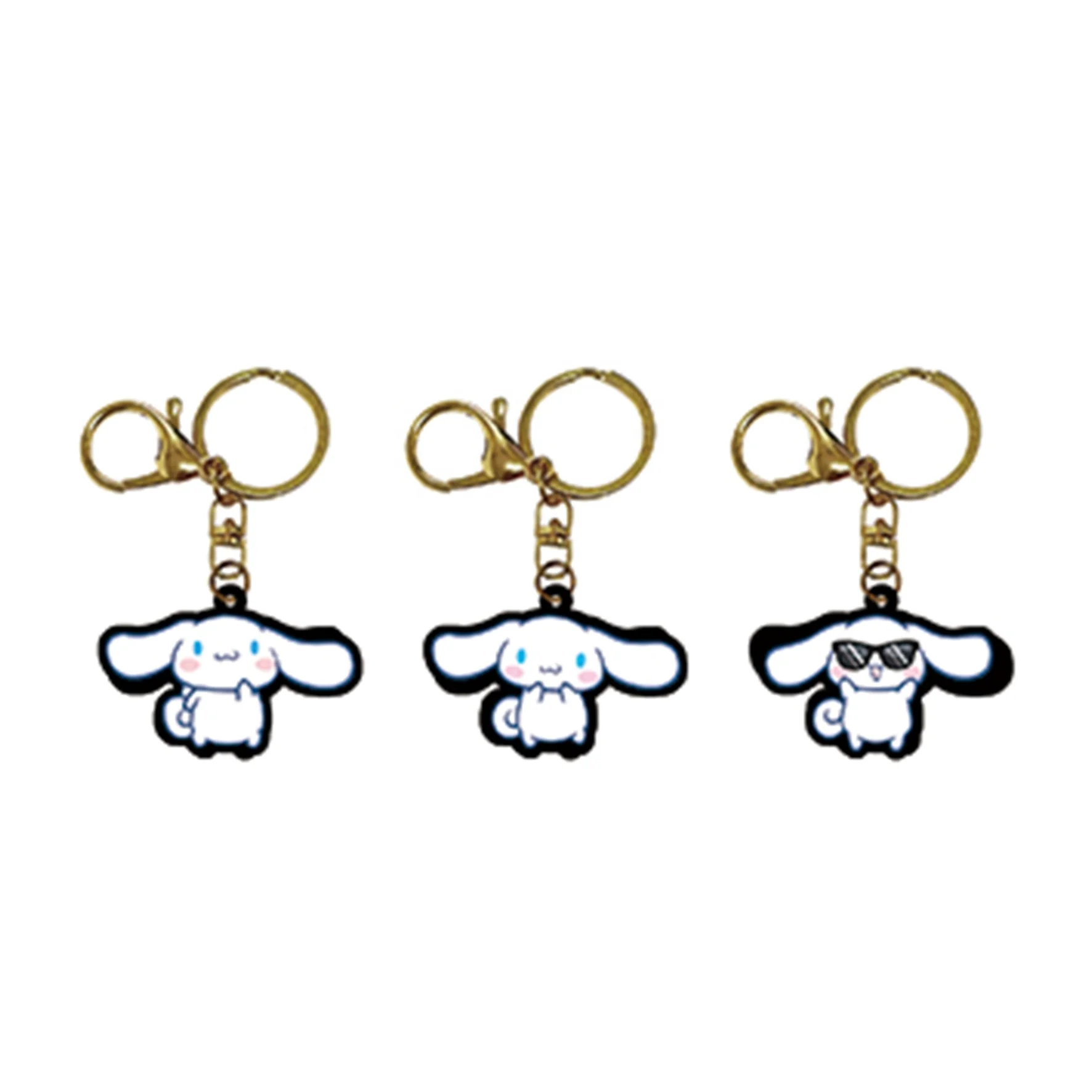 Best Selling 3D Anime  Motion Lenticular  PET Acrylic Keychain for Decors