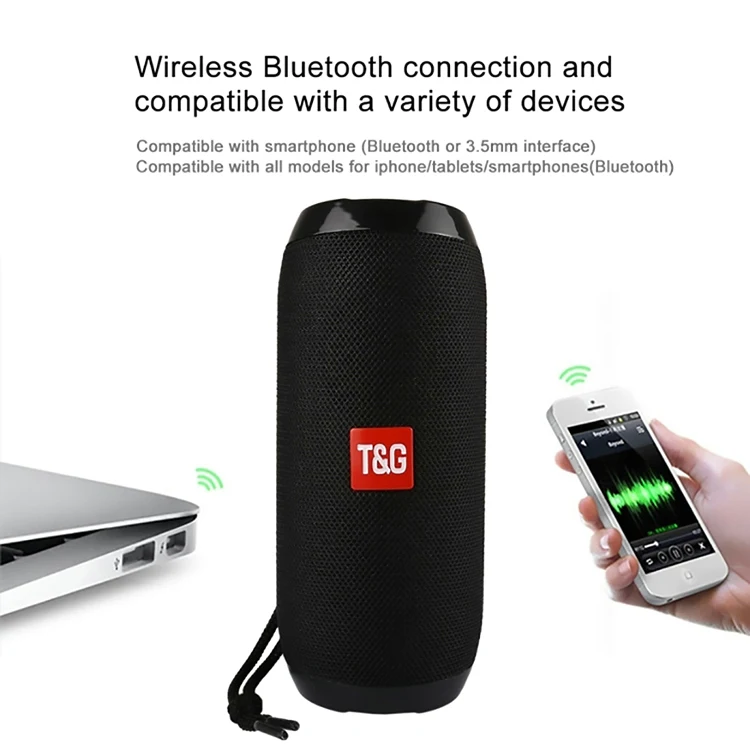 Amazon музыкальный радиоприемник беспроводной водонепроницаемый bluetooth портативный Altavoz T & G Tg117 Bt