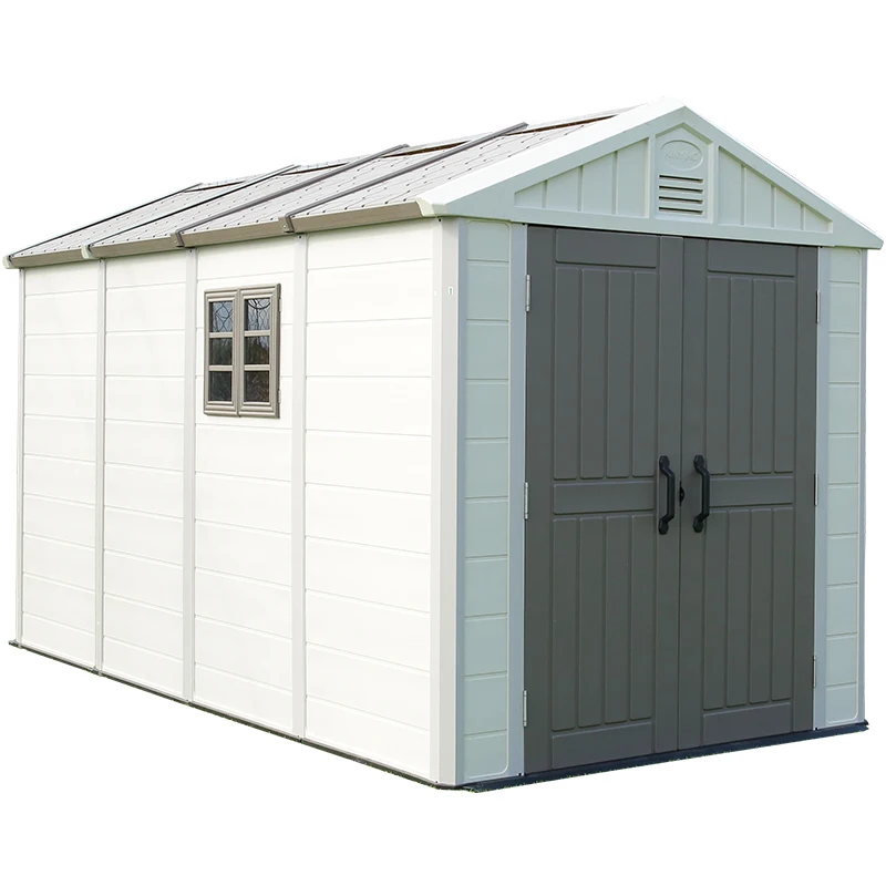 Kinying Waterproof Plastic HDPE Garden Supplies Backyard Storage Sheds Summer House Garden sheds storage outdoor house