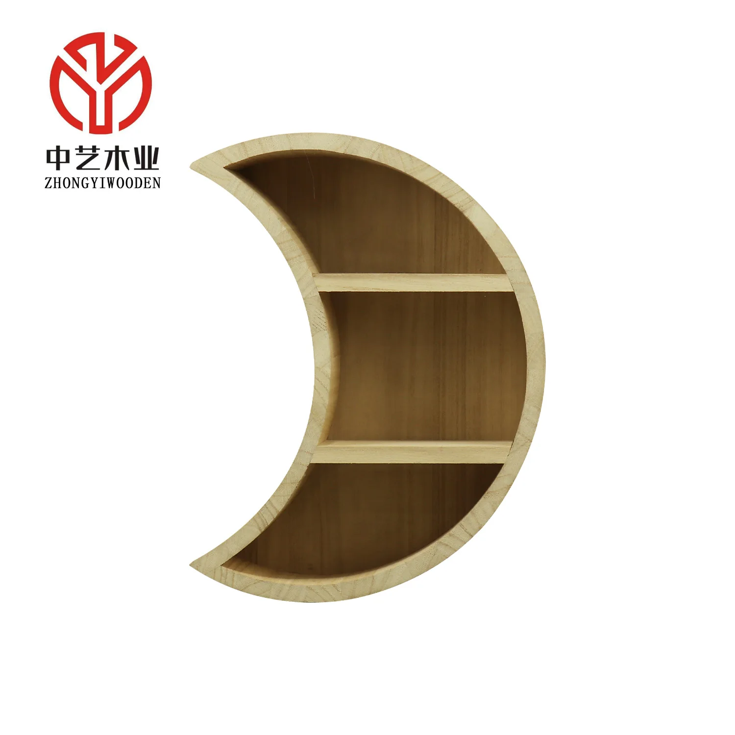 Decorative Wooden Shelf Homeware Storage Shelf With Hooks Brown Display Shelf home and Living Room Wall Decorations