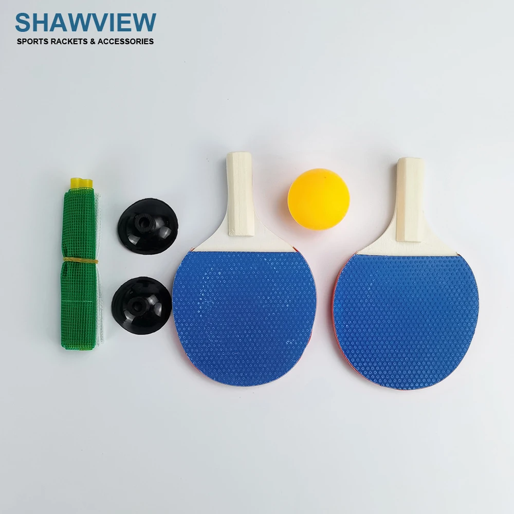 SANWEI  hot selling high quality table tennis set kids table tennis game