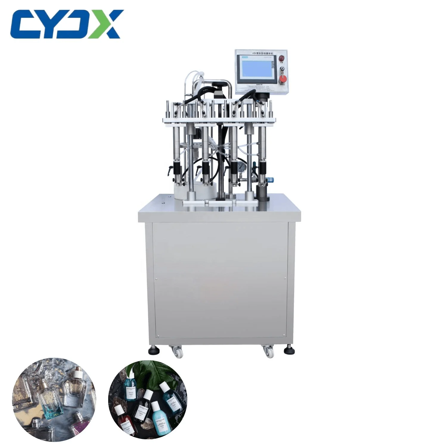 CYJX 2020 Factory Made Rotary Perfume Bottle Filling Machine perfumed make machine