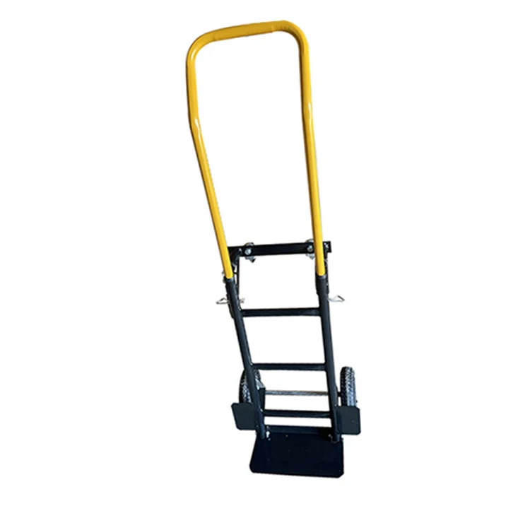 HT1510 120kgs Heavy Duty Portable 120kg Capacity Hand Trolley Multi Functional Folding Hand Truck