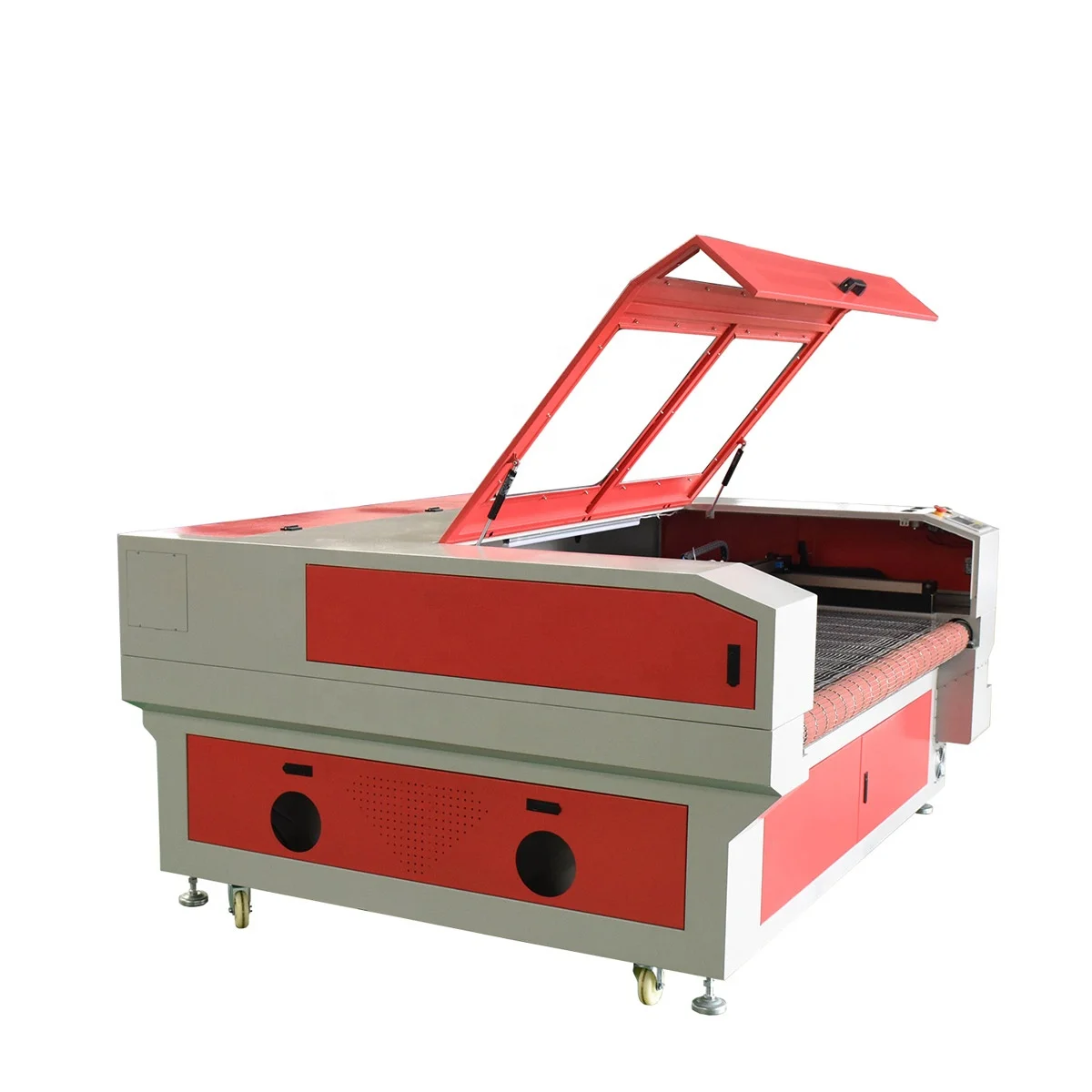 MC  1610 auto feed cnc laser cutting rubber rugs carpets mats machine