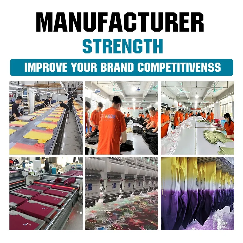 Rainbow Spray High Quality Manufacturer Custom Men Loose Fit Cargo Pants With Camo Print Street Style Wide Leg Men Cargo Pants