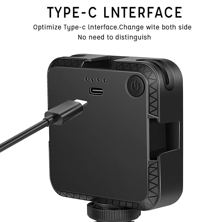 
Computer Live Photography Light W64 Video Conference Lighting Rotating Ball Head Adjustable Fill light Mobile Phone Camera 