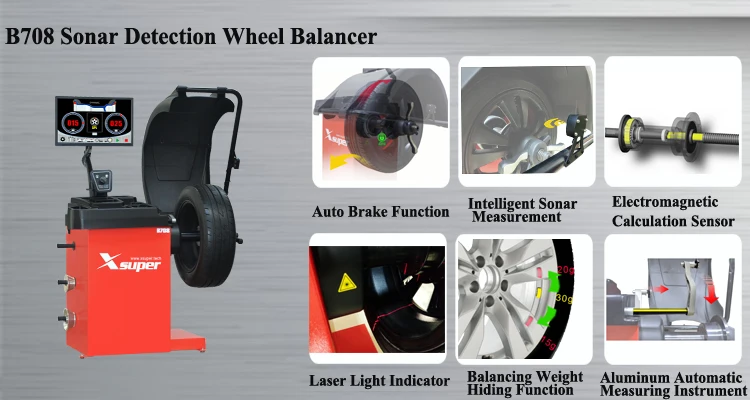 High Quality Auto Maintenance Match of 3D Wheel Alignment