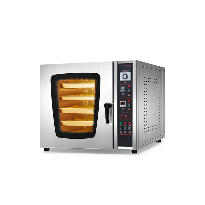 Combi Oven Commercial Professional Heating Bakery Gas Oven Pizza Biscuits Convection Oven