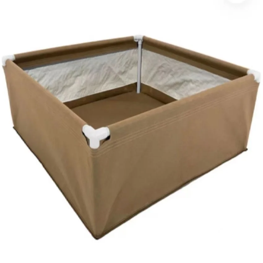 4ftx8ft Felt Plant Bed 4ftx4ft Rectangle Custom Grow Bed
